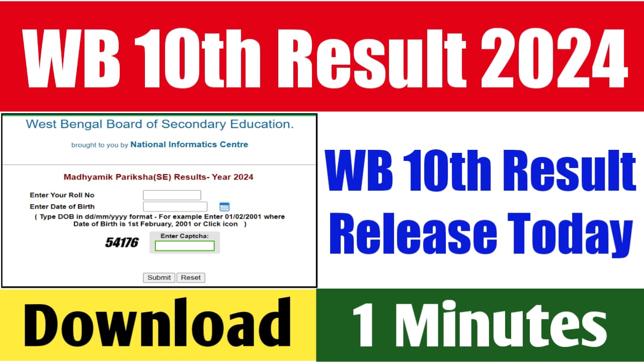 WB 10th Result 2024 Date