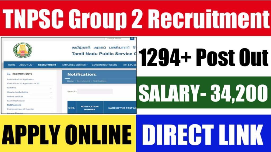 TNPSC Group 2 Recruitment 2024