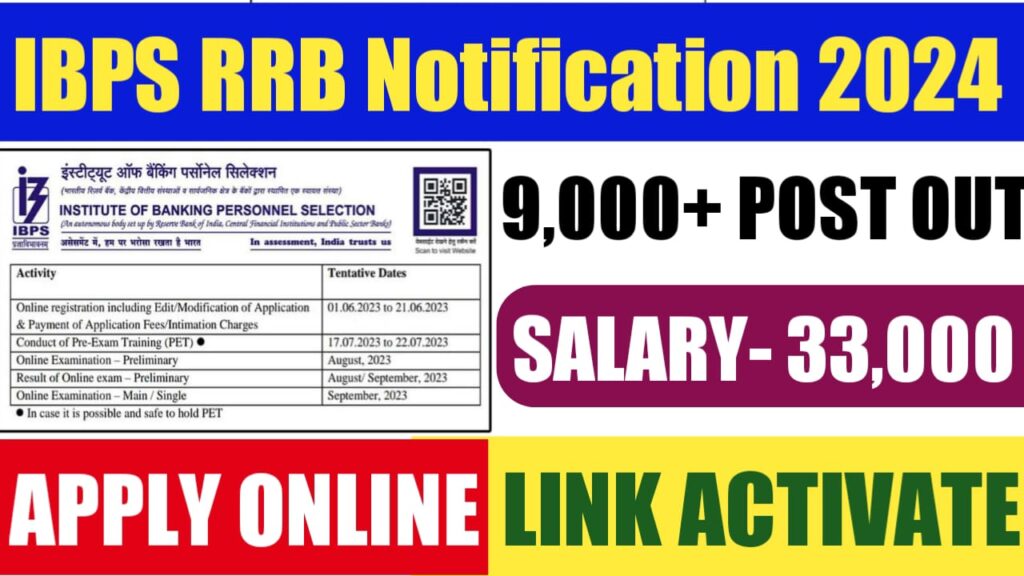 IBPS RRB Notification 2024 PDF